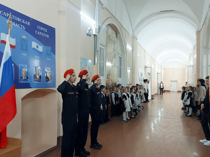 В общеобразовательных учреждениях района продолжаются патриотические мероприятия