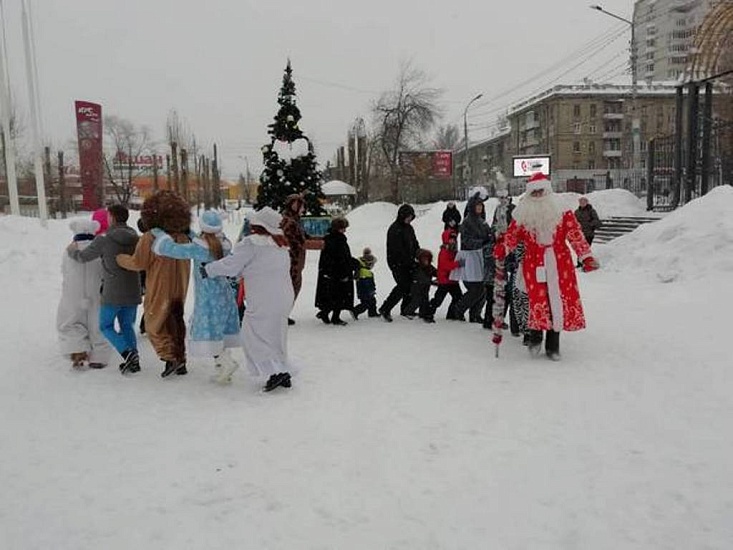 Старый Новый год в сквере Дружбы народов