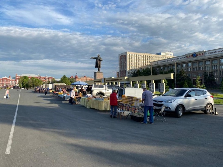 На Театральной площади пройдет ярмарка 
«выходного дня»