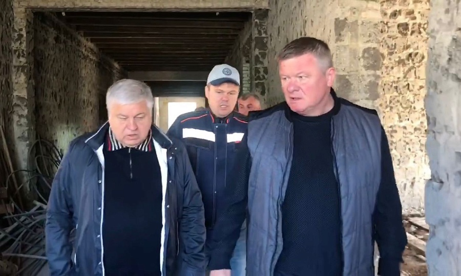 Михаил Исаев побывал в здании бывшего монтажного 
техникума и рассказал о ходе работ
