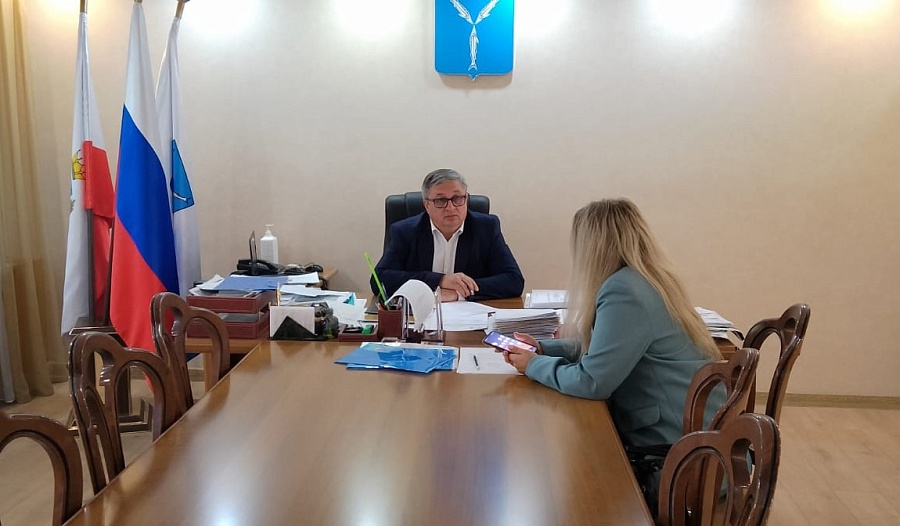 Начальник департамента Гагаринского административного 
района Андрей Шеметов провел личный прием граждан
