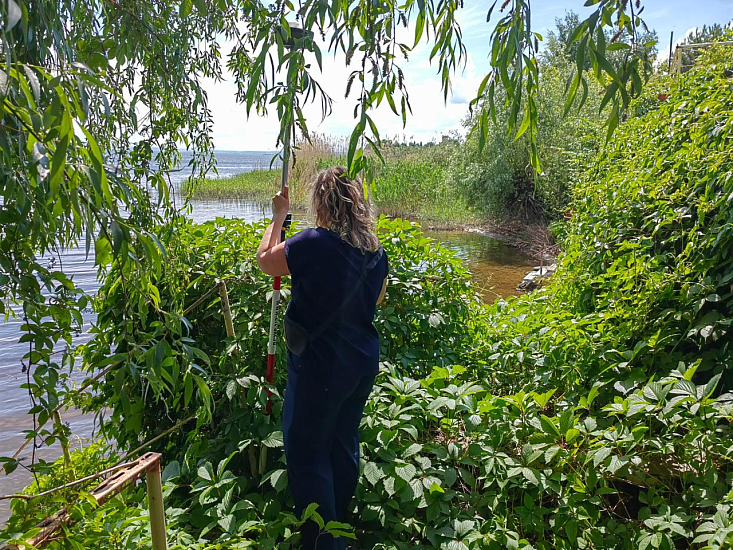 Продолжаются выездные обследования водоохранной 
зоны р. Волга на предмет беспрепятственного доступа граждан к водным объектам