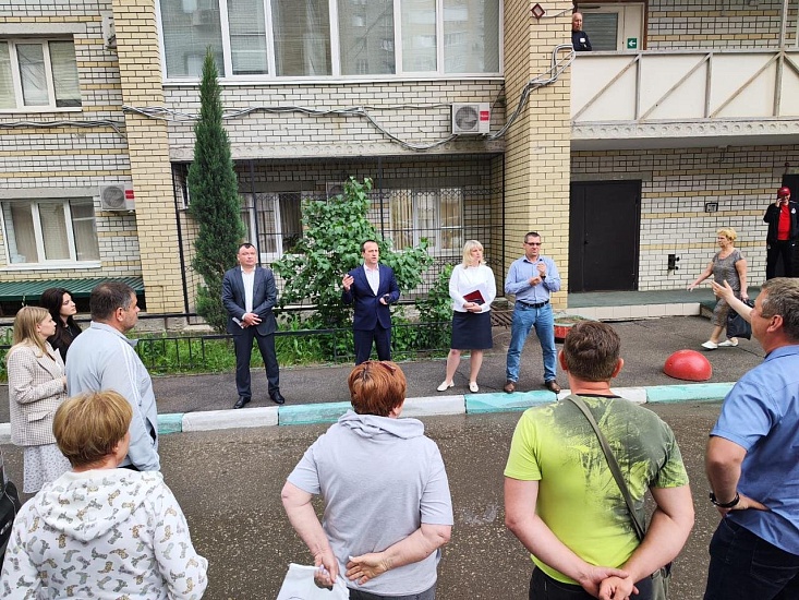В Волжском районе прошла очередная встреча 
главы с жителями