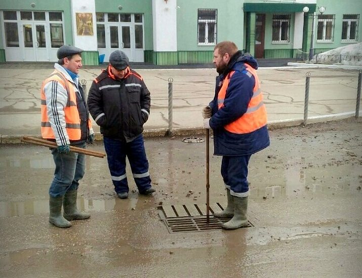 МУП «Водсток» готовится к паводку