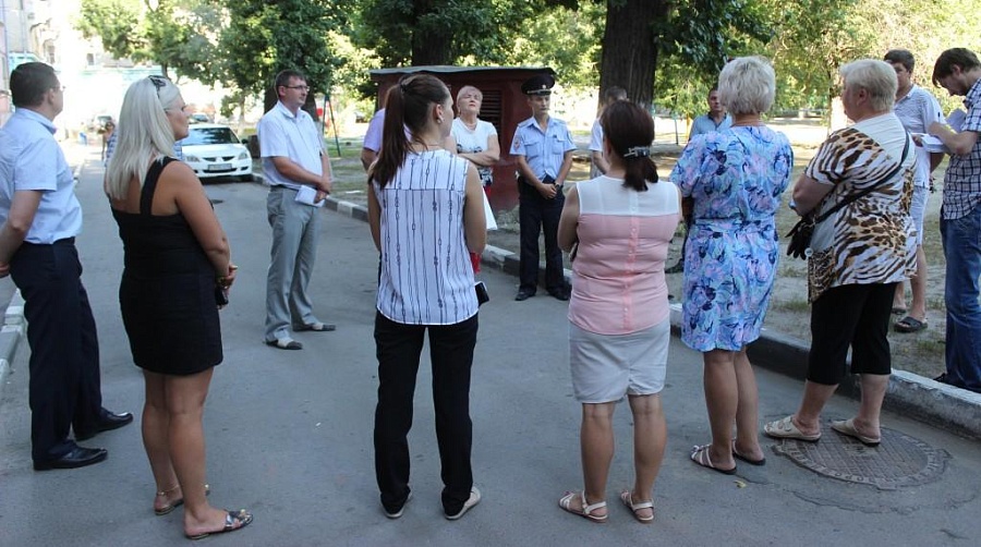 В Заводском районе состоялась встреча 
с жителями