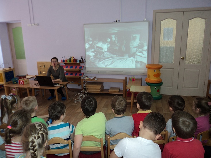В детских садах Волжского района - патриотические 
мероприятия