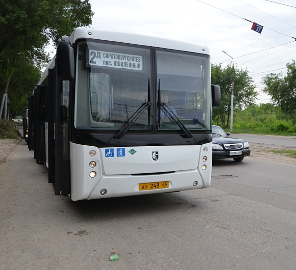 Новые автобусы работают на городских маршрутах