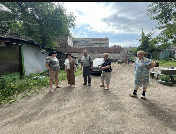 Во Фрунзенском районе проведена встреча 
с жителями