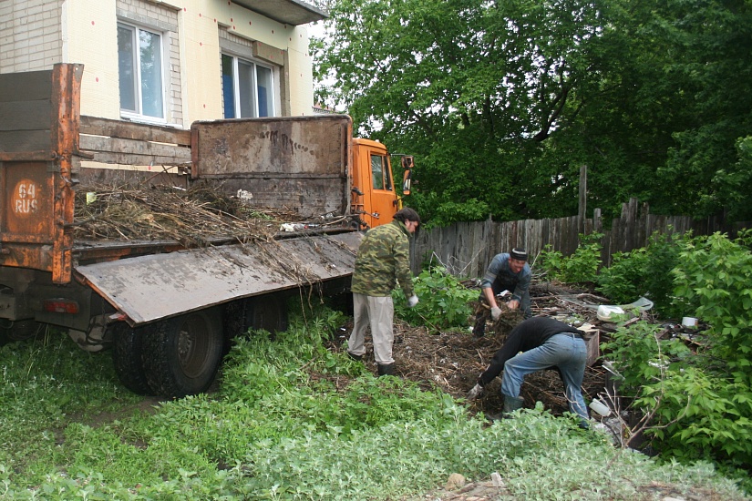 В Волжском районе ликвидирована свалка