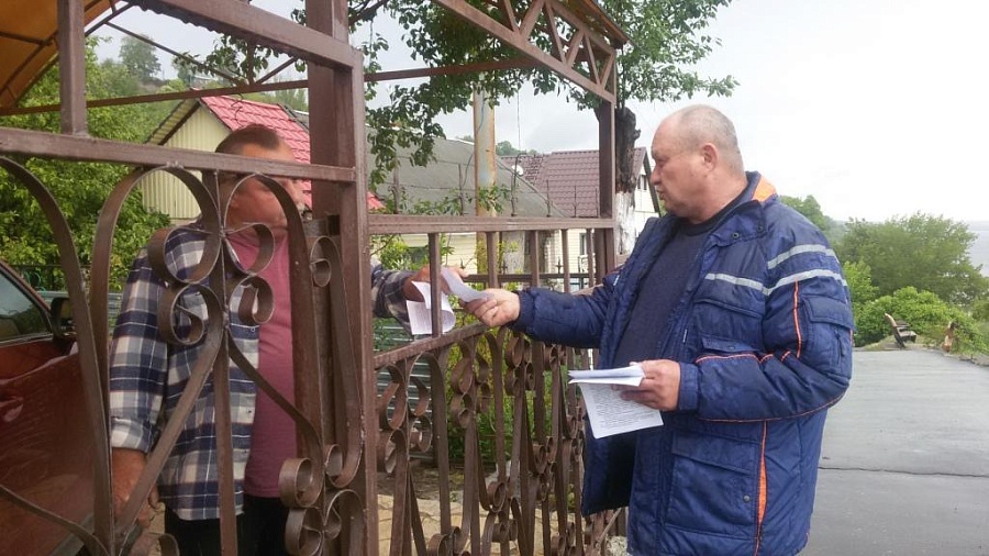 Для жителей частного сектора провели инструктаж 
по противопожарной безопасности