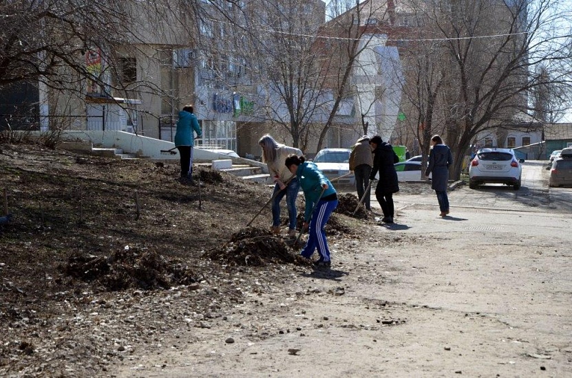 Сегодня состоялся первый в этом году общегородской 
субботник