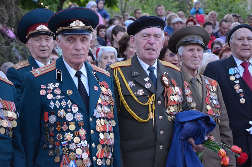 «Вместе с дедом празднуем Победу!»