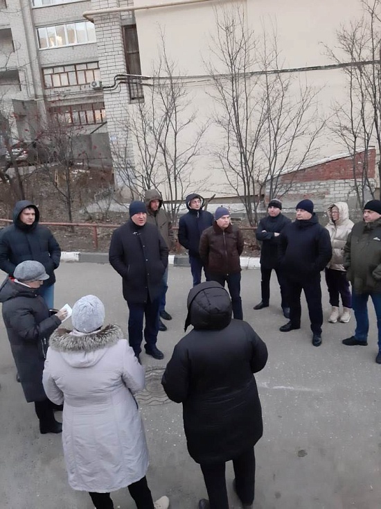 Дмитрий Чубуков встретился с жителями 
домов № 26, 26а по ул. Деловая