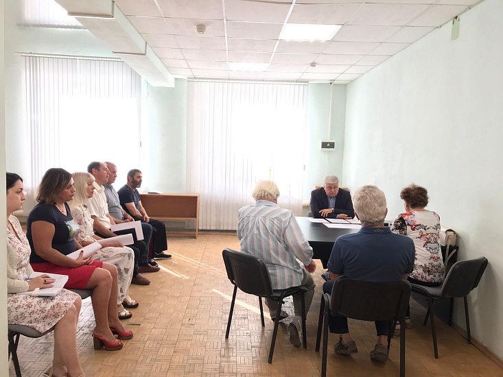 Глава администрации Фрунзенского района 
Алексей Постнов провел личный прием граждан
