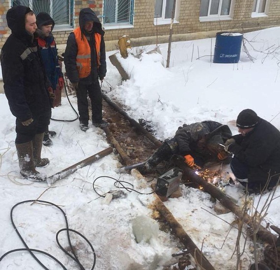 Теплоснабжение в домах в поселке Елшанка 
восстановлено