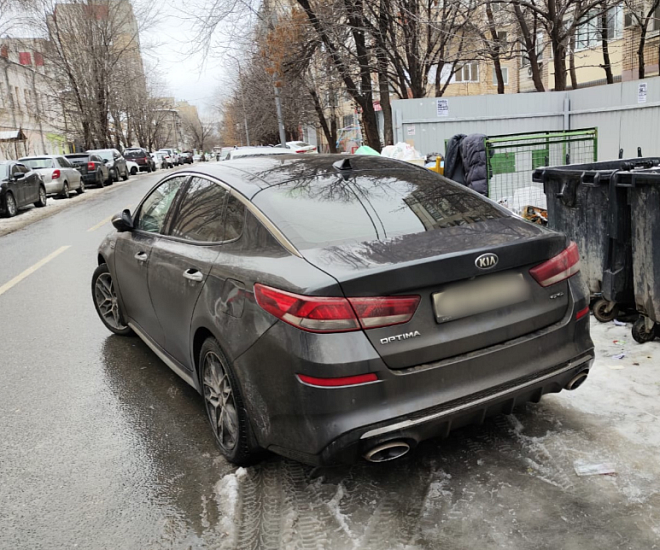 В Октябрьском районе продолжается выявление 
незаконной парковки