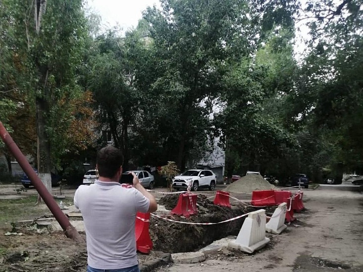 В Заводском районе ведется контроль за 
ходом проведения земляных работ