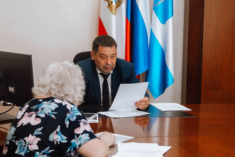 Первый заместитель главы провел личный прием граждан