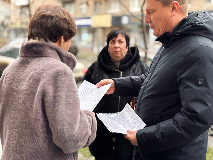 Зимнее благоустройство Октябрьского района - беседы с предпринимателями