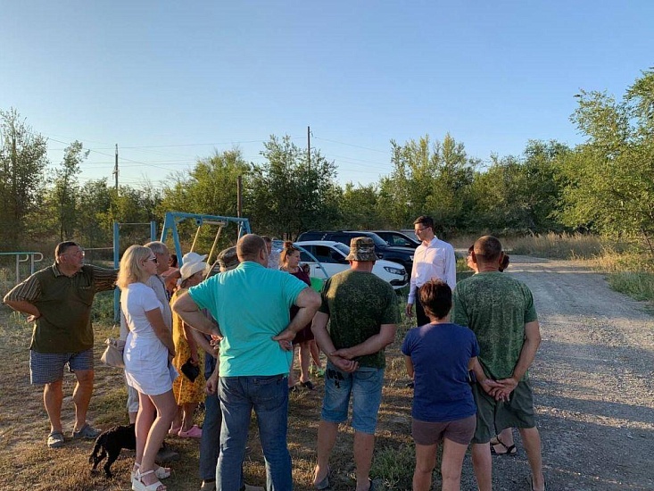 В Гагаринском районе прошла встреча с жителями 
Багаевского территориального управления