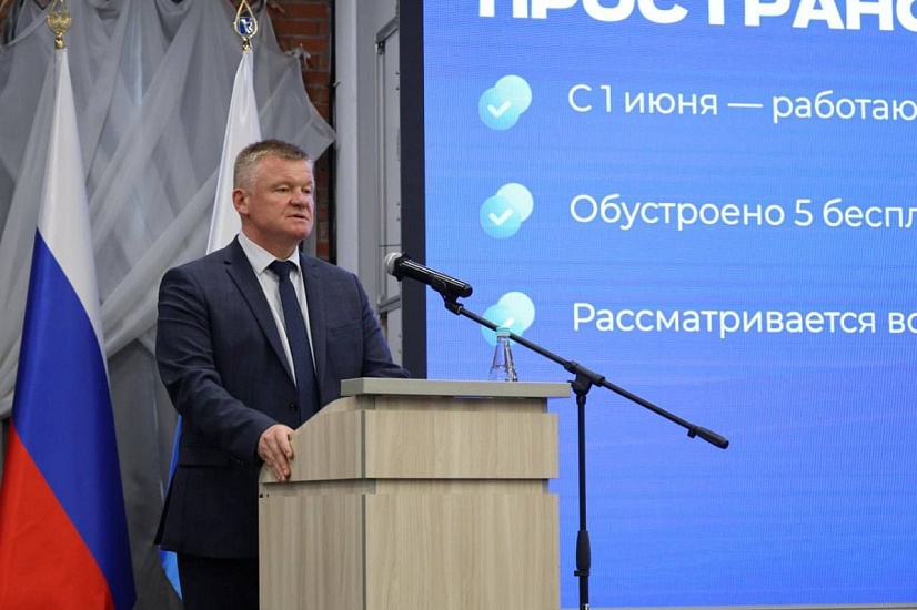Глава города Михаил Исаев выступил с отчетом о деятельности администрации в первом полугодии 2025 года