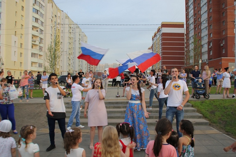 На бульваре Героев Отечества прошло празднование 
Дня молодежи
