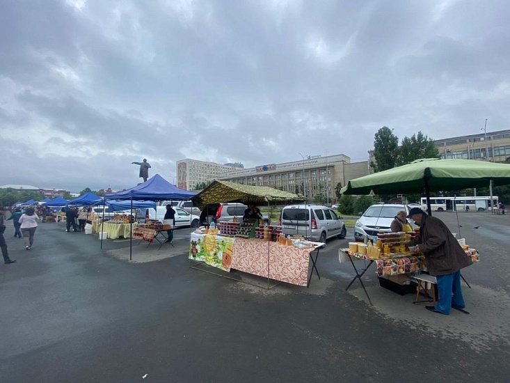 На Театральной площади пройдет ярмарка 
«выходного дня»