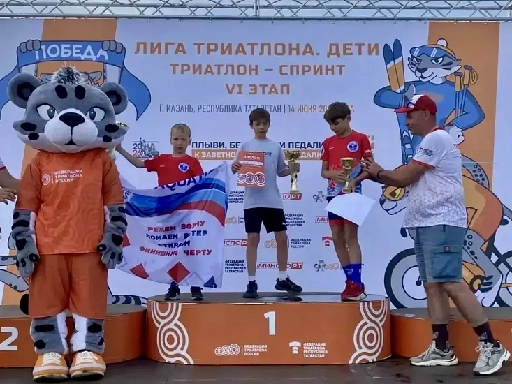 Золото Всероссийских соревнований – у саратовского триатлета!