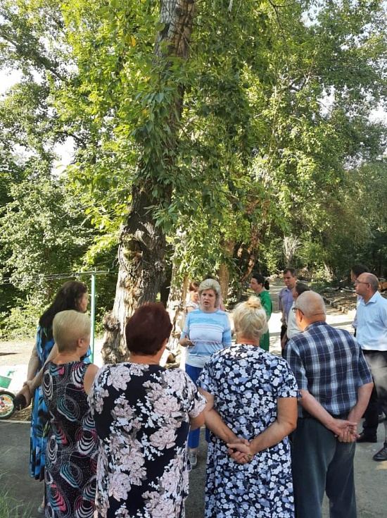 Лада Мокроусова провела встречу с жителями 
домов по ул. Московское шоссе