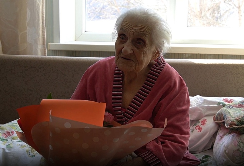 Ветеран Великой Отечественной войны отметила 
103-летие