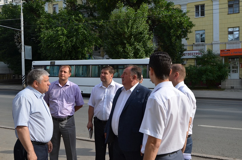 Поставлена задача ускорить работы по благоустройству 
улицы Московской