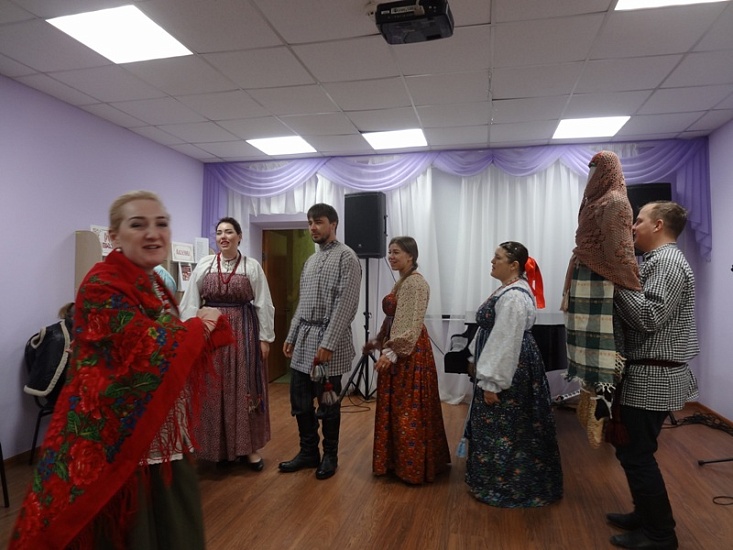 В библиотеке отпраздновали Масленицу