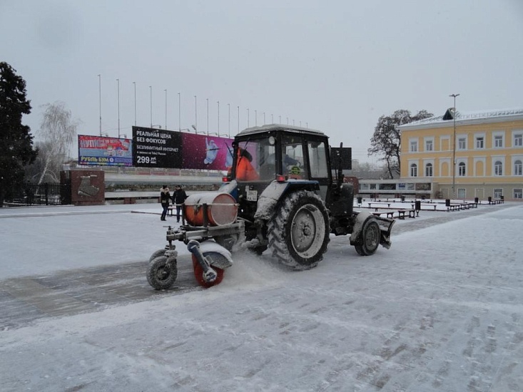 Первый снег – первые испытания