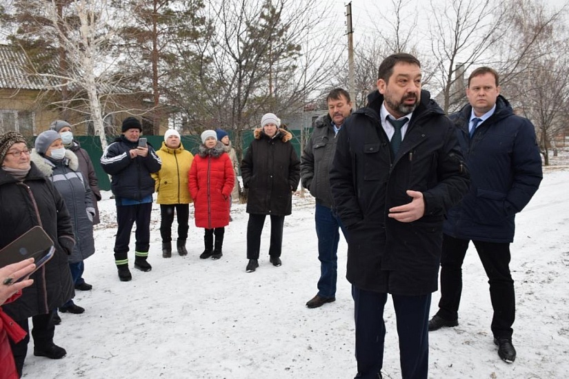 Максим Сиденко встретился с жителями Багаевки 
по вопросу снабжения территории холодной водой