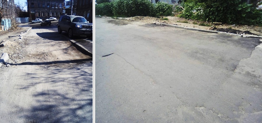 В Саратове продолжается благоустройство 
после вскрышных работ