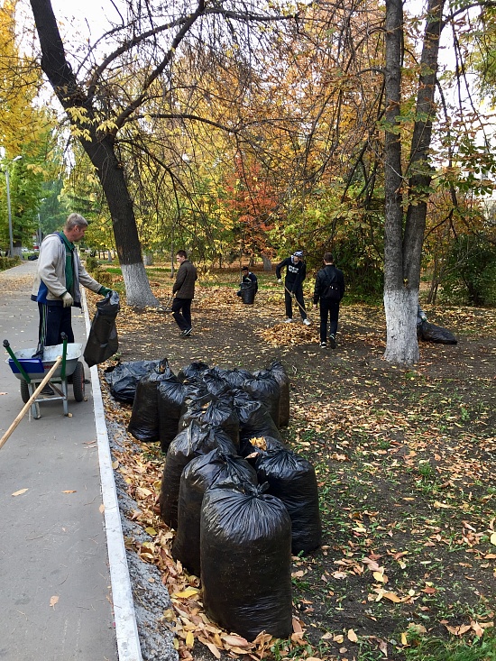 Кировский район принял участие в общегородском 
субботнике