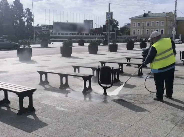Уборка города 