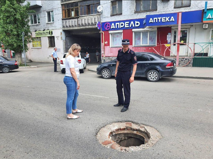 Продолжается работа по выявлению смотровых 
колодцев в ненадлежащем состоянии