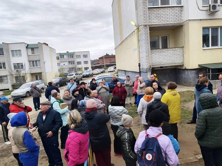 В Волжском районе прошла встреча с жителями