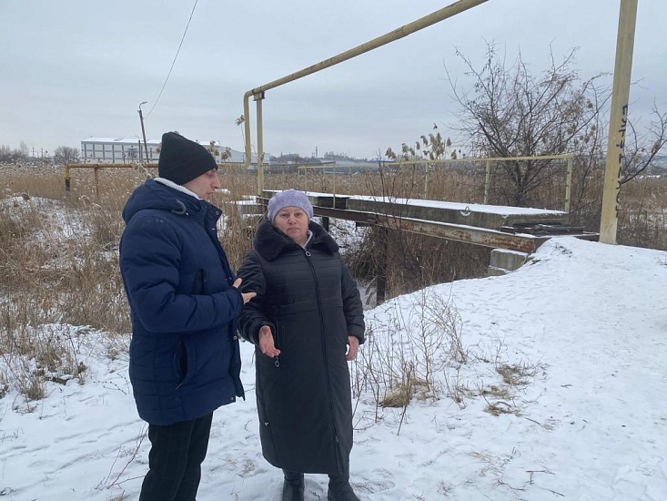В Ленинском районе прошла встреча с председателем 
Общественного совета поселка Нефтяников