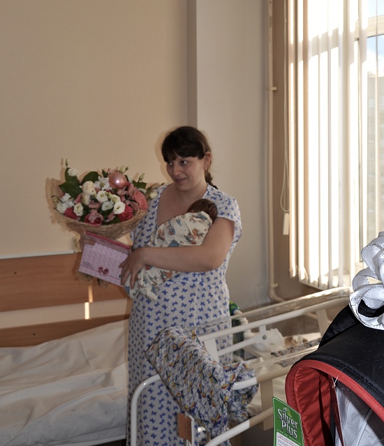 Первый ребенок в Саратове появился на свет 
в Новом году в родильном доме №4