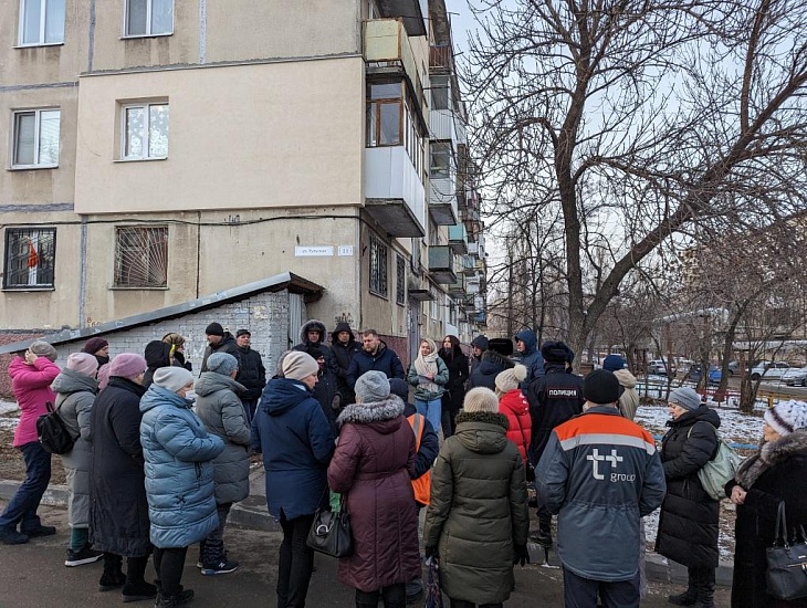Андрей Марусов встретился с жителями поселка 
Комсомольский