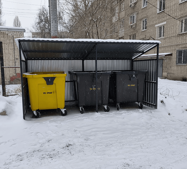 Продолжаются мероприятия по обустройству 
мест первичного складирования отходов