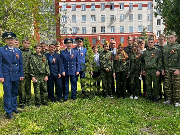 Октябрьский район присоединился к международной 
акции «Сад памяти»