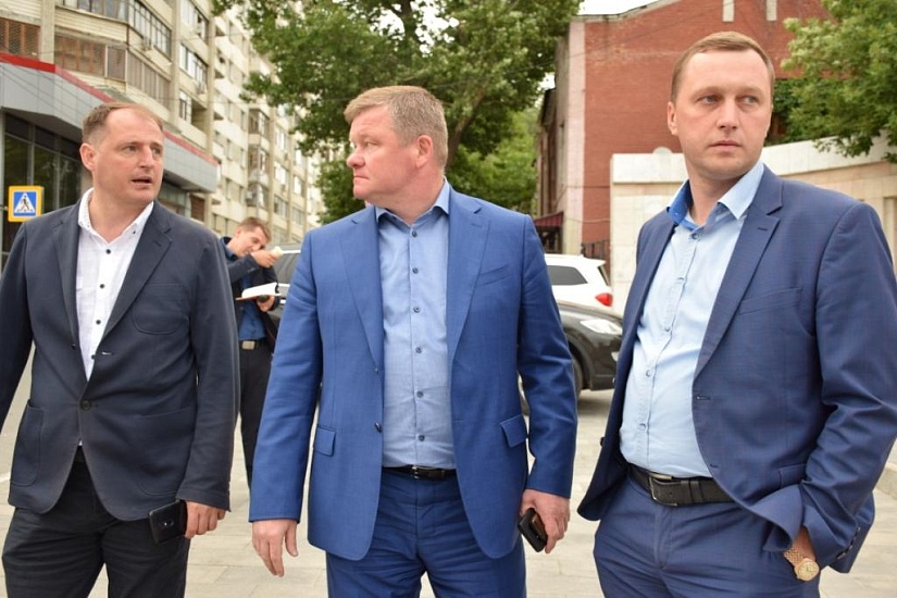 Глава города оценил благоустройство ул. 
Волжская