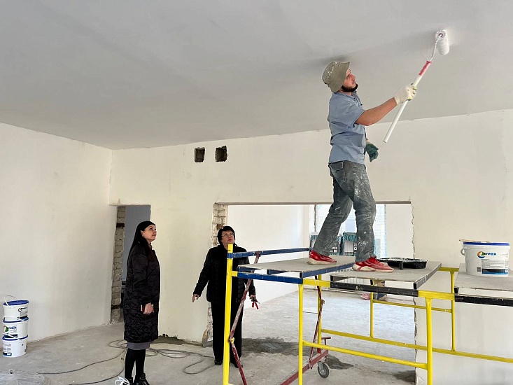 В Заводском районе продолжаются ремонтные 
работы в дошкольных образовательных учреждениях