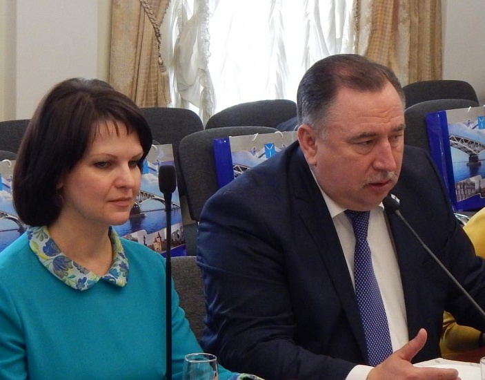 Валерий Сараев встретился с членами Совета 
городской общественной организации ветеранов