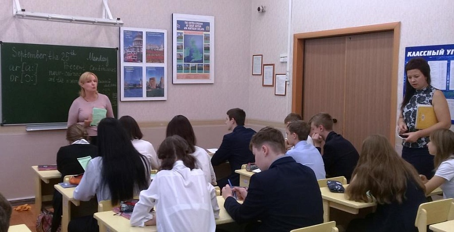 Студенты провели встречу со школьниками