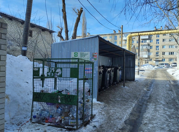Проведен осмотр контейнерных площадок