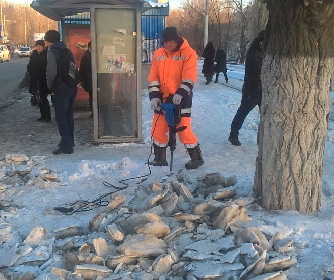 На территории Ленинского района проведен 
ряд мероприятий по благоустройству